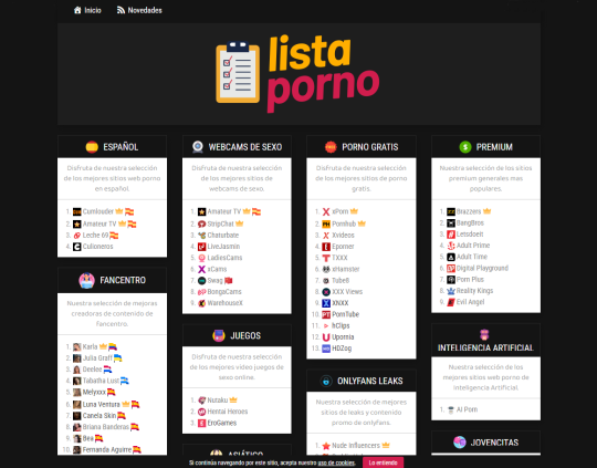 Lista Porno